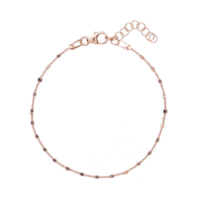 Bracciale-catena-con-cubetti-Alisia-gioiello-argento-oro-rosa