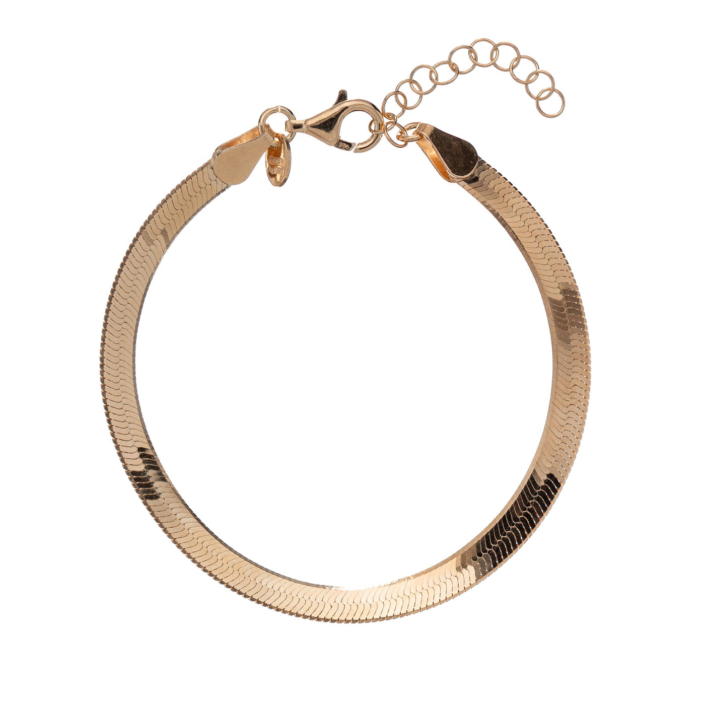 Bracciale-piatto-magic-050-Alisia-gioiello-argento-oro-rosa