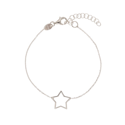 Bracciale-profilo-stella-centrale-Alisia-gioiello-argento