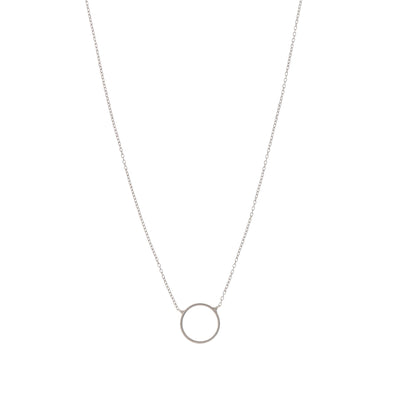 Collana-profilo-cerchio-centrale-Alisia-gioiello-argento