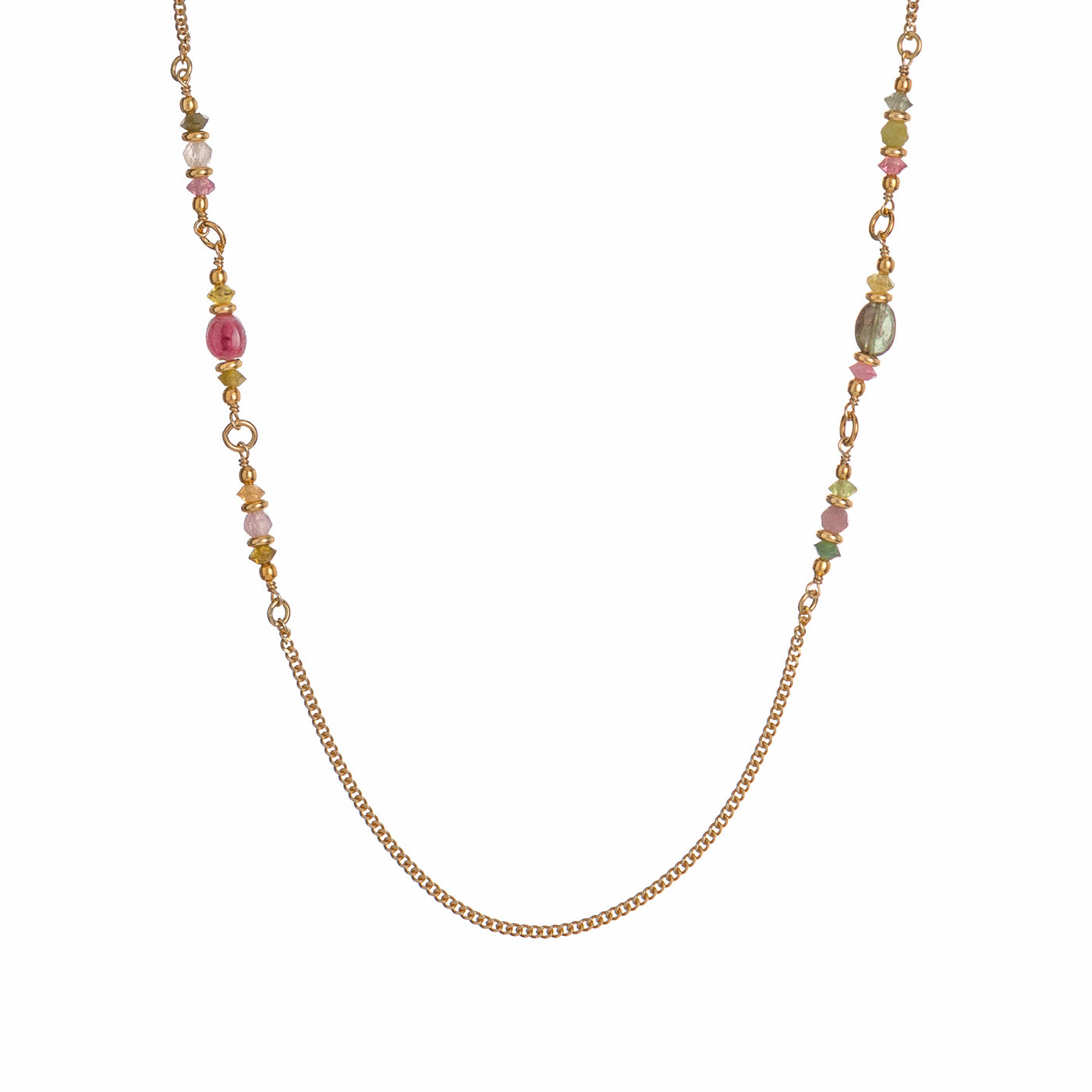 Necklace-chain-with-side-tourmalines