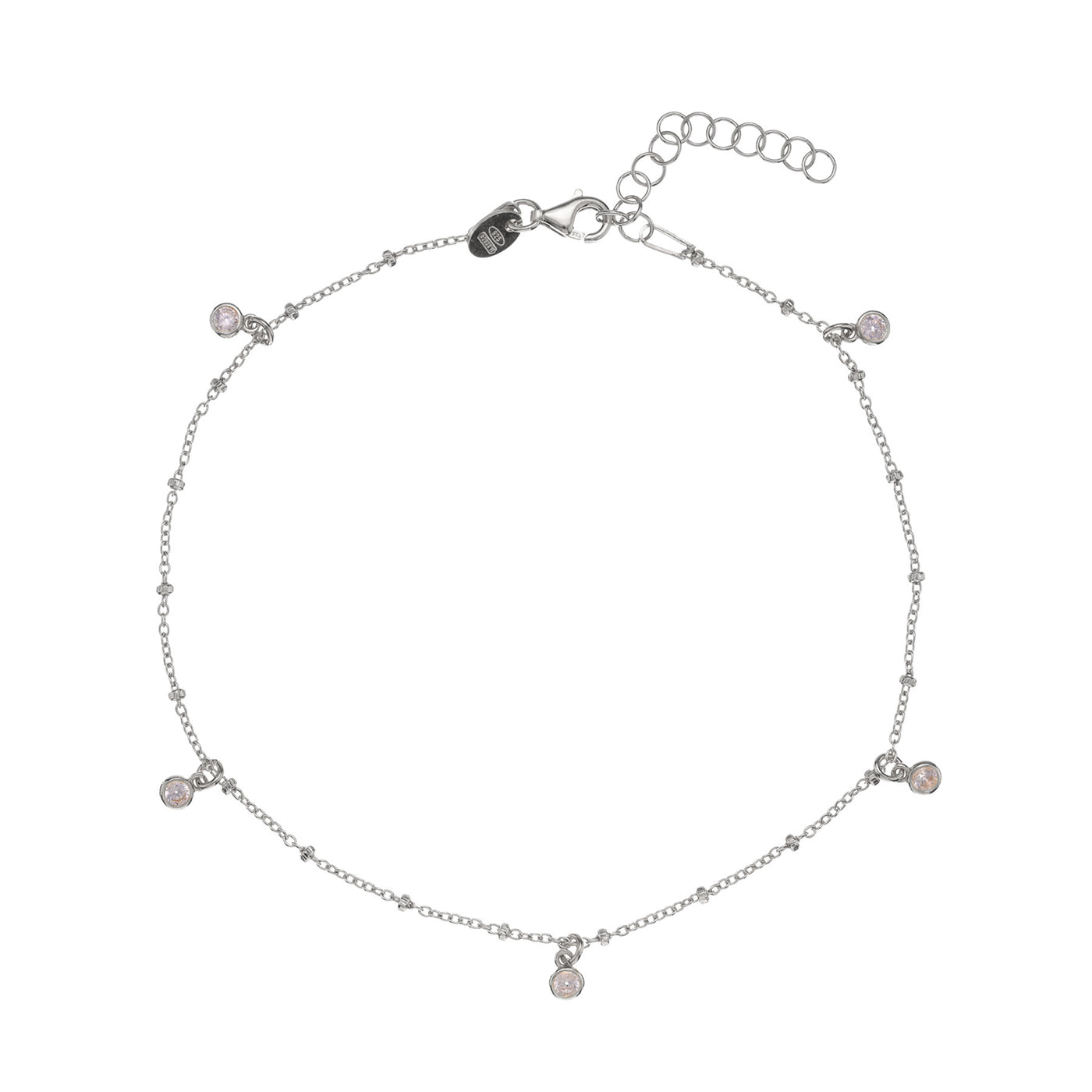 Zircon Anklet